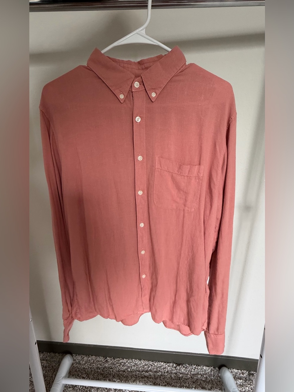 Abercrombie & Fitch Button-Down Shirt (Large)